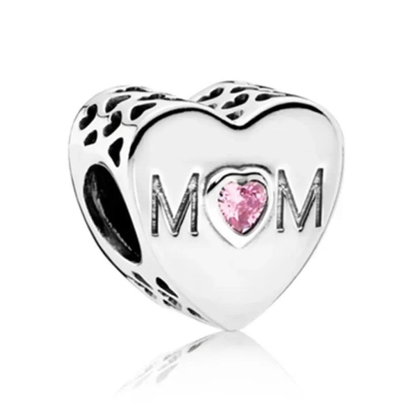 Новые бусины «Любовь, папа, бабушка, мама, сестра, лучшие друзья», подходят для браслета и браслета «сделай сам», для женщин, изготовление ювелирных изделий, Прямая поставка