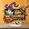 Acrylic Halloween Theme Diamond Painting Tabletop Ornaments Kit Table Top Diamond Painting Ornament Kits Home Bedroom Decoration