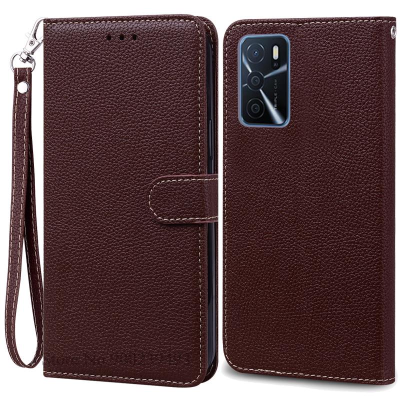 Для OPPO A16 Чехол Кошелек Флип Кожаный Чехол Для Oppo A16s Чехол OppoA16 s CPH2269 CPH2271 Силиконовый Чехол Для Oppo A16 A16s Чехол