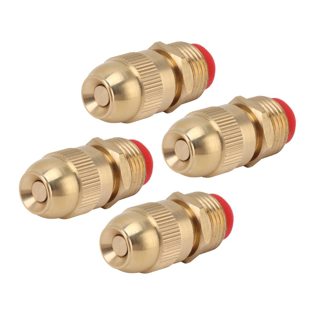 10Pcs G1/2 Male Thread Sprinkler Nozzle Garden Irrigation Water Spray Head Adjustable Watering