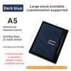 Factory Custom Logo Business Creative Leather Hardcover Notebook 100 Sheets ,A5u Buckle Gift Box Set