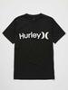 Минималистичная унисекс футболка Hurley с логотипом, пляжной тематикой и атмосферой серфинга