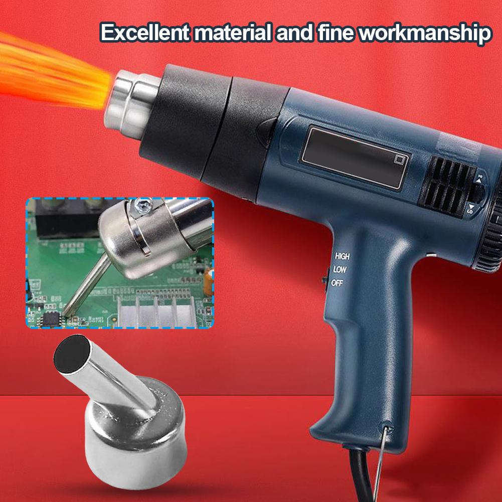 3-10Mm Hot Air Gun NozzleWelding Nozzle Tip 45 Degree Curved Angle Welding Nozzle for 858/858D Hot Air Rework Station
