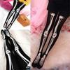 Womens Sexy Black Skeleton Socks Leggings Pantyhose Stockings Tights Tattoo
