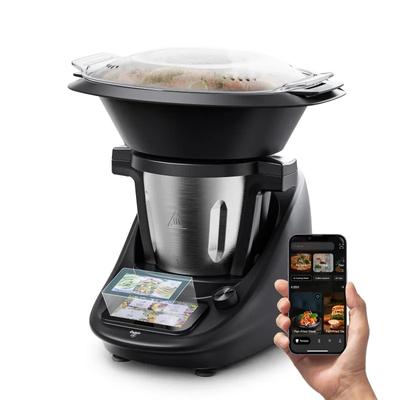 KitchenCook Cuisio Pi - Многофункциональный кухонный робот с Wi-Fi, сенсорный экран - 1700 Вт