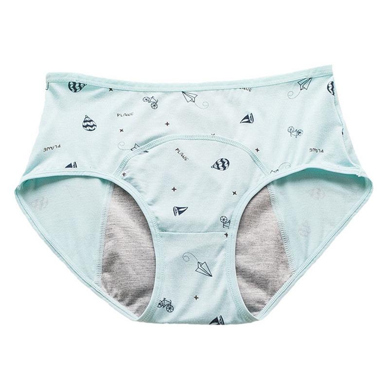 Girls' Physiological Panties Menstrual Hygiene Underpants Children's Underwear Low Waist Briefs