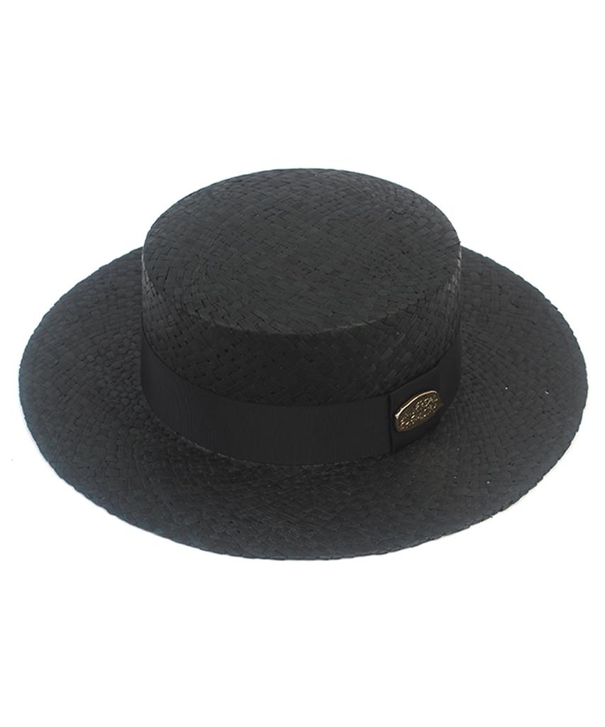Yunibeosyeolkemiseuteuli Черная шляпа-панама Bahama Panama Hat