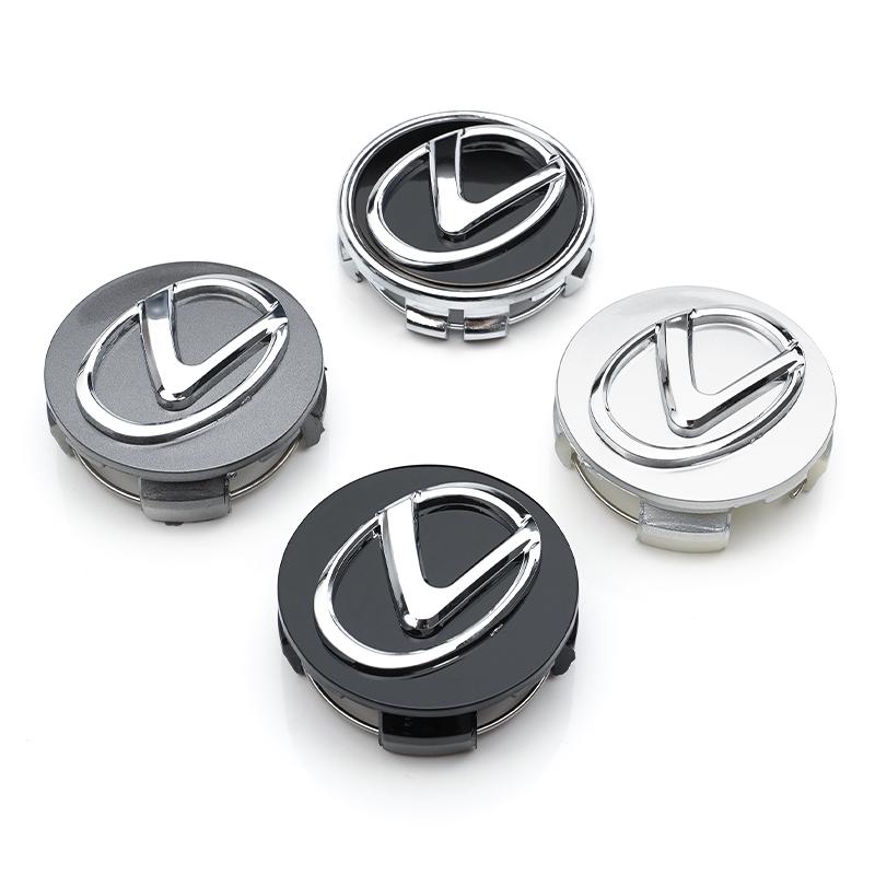 4Pcs 62mm Car Wheel Center Hub Caps for Lexus RX330 IS250 CT200h ES300h RX350 IS300h ES350 - Tire Wheel Hub Covers Accessories
