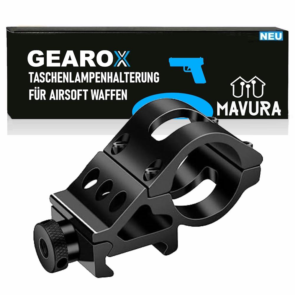 Универсальное крепление светодиодного фонаря GEAROX для страйкбольного оружия, универсальный держатель