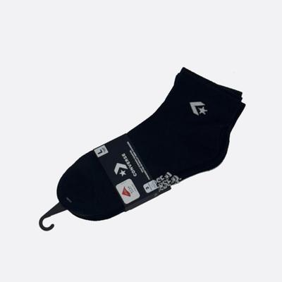 Converse 3 пары базовых носков черные UC0570-023