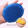 Silicone Pet Bath & Massage Brush for Short-Haired Dogs and Cats
