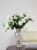 Pink Artificial Lisianthus Flowers Wedding Floral Arrangement Bouquet White Soft Touch Faux Eustoma Bouquet Home Decor