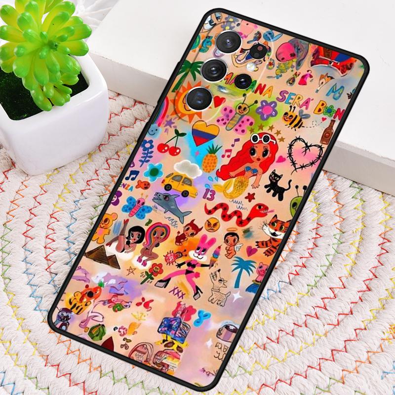Karol G Case Silicone Phone Case For Samsung Galaxy note 10 pro S26 S25 S24 S23 S22 S21 Plus S25Ultra Capa Cover