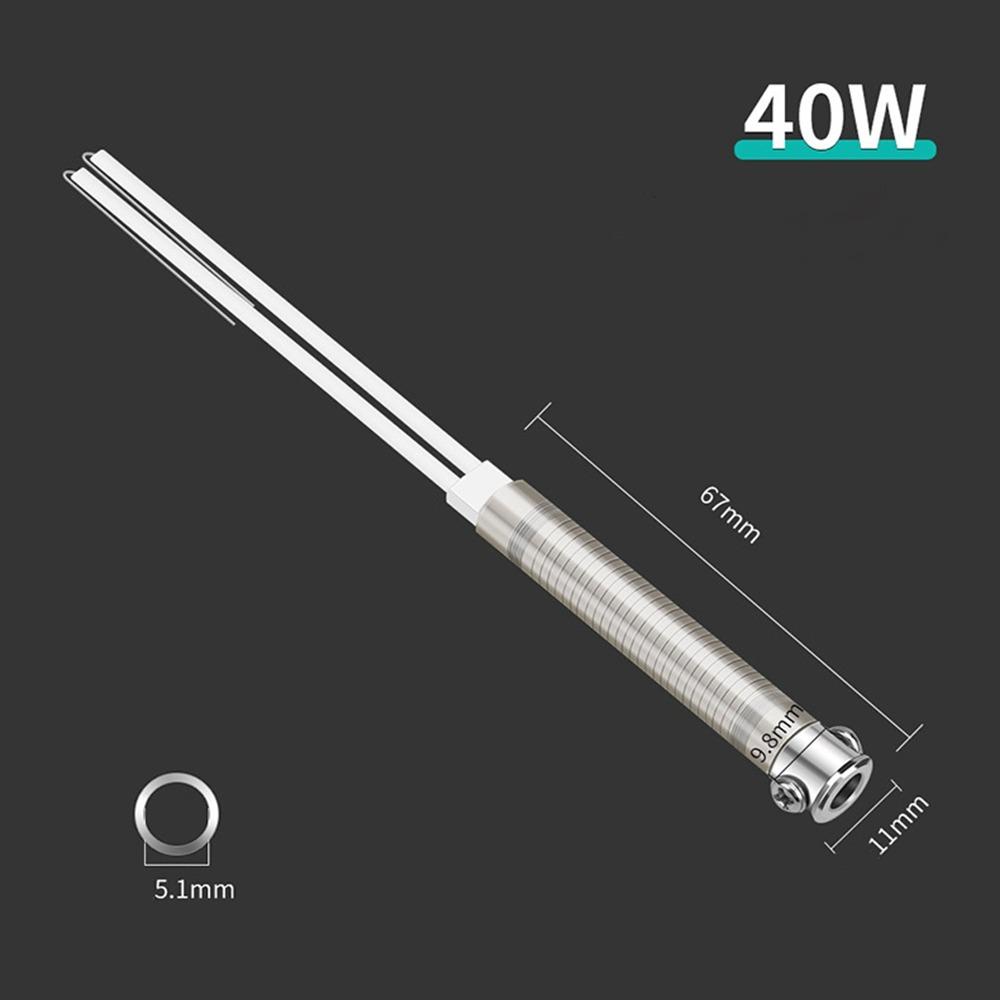 Rewinding Type Electric Soldering Iron Cores Heating Up Quickly External Heating Iron Cores