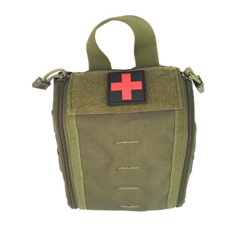 First Aid Kit Emergency Kit Tactical Survival EDC Molle Rip-Away EMT Pouch Bag IFAK Medical  Outdoor Tool