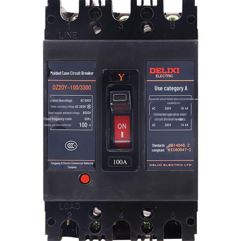 DELIXI ELECTRIC DZ20Y Series Molded Case Circuit Breaker