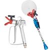 7 штук аксессуаров для безвоздушного краскопульта, включая безвоздушный краскопульт 3600 фунтов на квадратный дюйм с соплом 517, поставляется с направляющей для краски