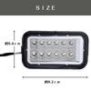 Задний фонарь Uccellino, совместимый с Carry LED High Brightness DA63T DA16T, совместимый с Super Carry задний фонарь (чистый)