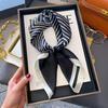 70cm Korean-Style Silk Square Scarf: Fashionable, Versatile Neck Protection and Decorative Accessory