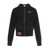 Унисекс Свободная Толстовка С Капюшоном На Молнии С Вышивкой Streetwear Повседневный Топ Осень