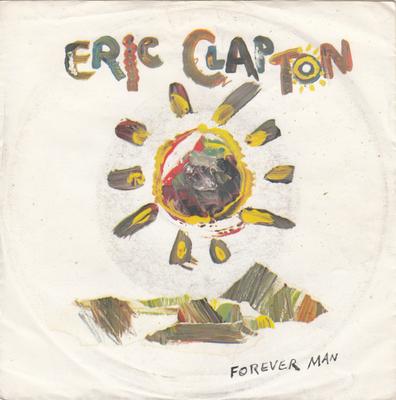 7-дюймовая пластинка ЭРИК КЛЭПТОН Forever Man 9290817 DUCK 1985 Европа Рок Б/у
