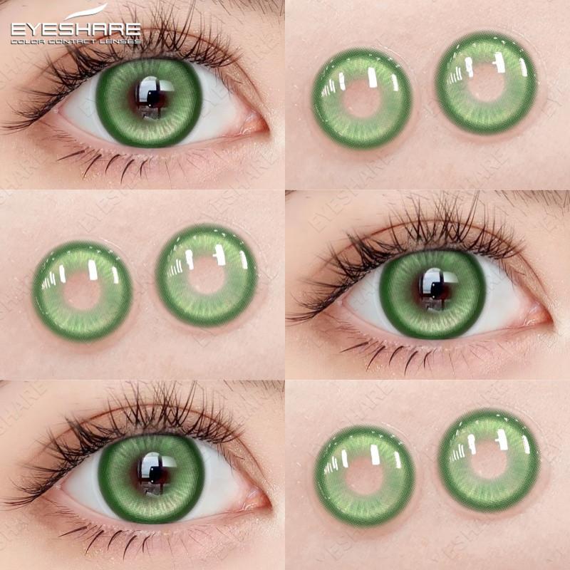 Eyeshare Косплей Цветные контактные линзы для глаз Хэллоуин Сумасшедшие цветные линзы Косметика Красота Ученик Годовое использование