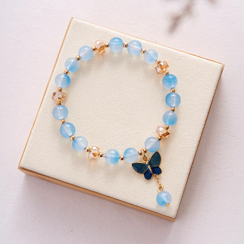 10 мм керамические украшения конфетного цвета полный браслет из бусин эластичный браслет в старинном стиле