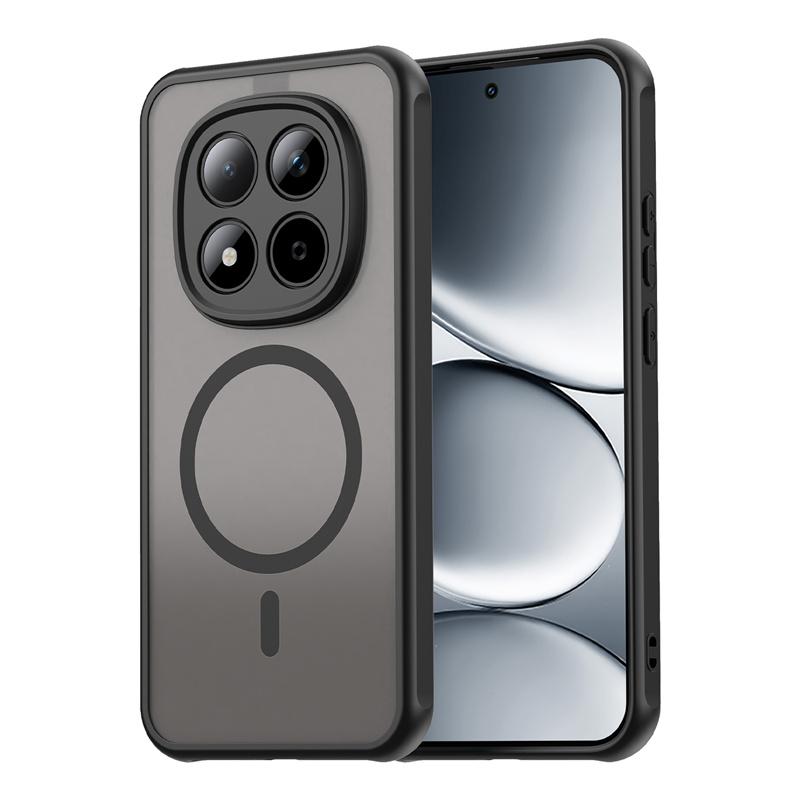 Матовый чехол с магнитной беспроводной зарядкой для Xiaomi Redmi Note 15 Pro Pro+ 5G Note15 4G, Защитный чехол-бампер