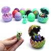 Yousheng 3D Printed Dragon Egg Ornament Mini Dragon Figurine Toy Desktop Dragon Egg with Miniature Dragon Inside Decoration