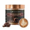 TEACURRY Chocolate Instant Coffee Jar -Instant Freeze Dried From 100% Natural Arabica Coffee Beans|Black Coffee With Natural Chocolate