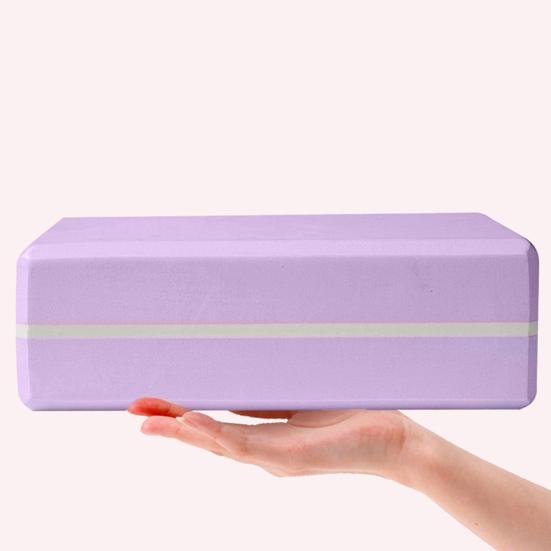 Блок для йоги из пены EVA, высокая плотность, нескользящий, экологически чистый, без запаха, для занятий пилатесом, кирпич для йоги, оборудование для фитнеса