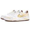 Nike Full Force Apollo Увеличивающие рост Устойчивые к истиранию Низкие Кеды для скейтборда Мужские Золотой HJ3485-121(Team1786-)