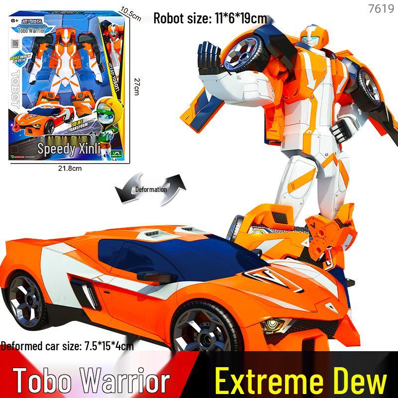 Игрушка-робот-трансформер Tobot Warriors - Галактические детективы Соник Тандер для мальчиков