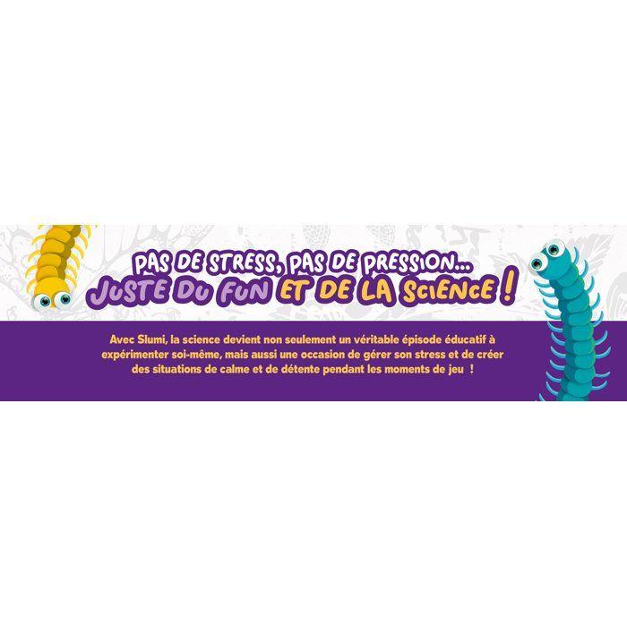 SLUMI SCIENCE Pocket Caméléon Squish - Kit Créatif - LISCIANIGIOCHI - Moule & Effet Molleux - Dès 7 ans