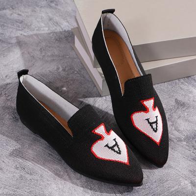 2024 женские классические балетки с острым носком, повседневные женские лоферы, дышащая обувь на мягкой подошве на плоской подошве, размеры 36-43