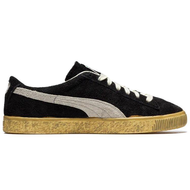 Puma Замша Винтажный Никогда Не Носился Черный 383322-01