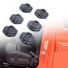 6Pcs Lock Cover Door Easy ABS Installation Rustproof Car Lock Protector for Jeep Wrangler