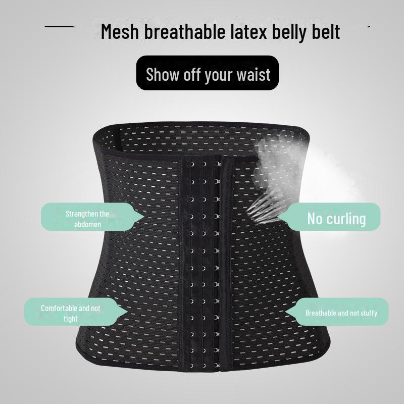 Дышащий спортивный пояс большого размера для послеродового периода, защиты талии и коррекции фигуры.