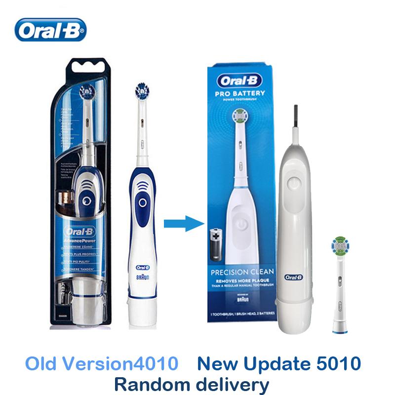 Oral B Electric Toothbrush 7600s Rotating Precision Clean Battery Type Sonic Toothbrush for Adult with Travel Case