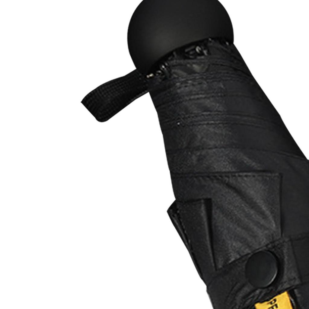 Зонт складной компактный маленький с черным покрытием Personal Sun