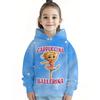 Капуччина Балерина Фанну Итальянский Мозг Гниль Мем Девушка Одежда Худи Осень Зима Лонгсливы Свитшоты Повседневные Детские Топы