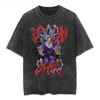 Футболка Beast Gohan Dragon Ball Super, Винтажная стирка, Оверсайз, Графическая аниме Te