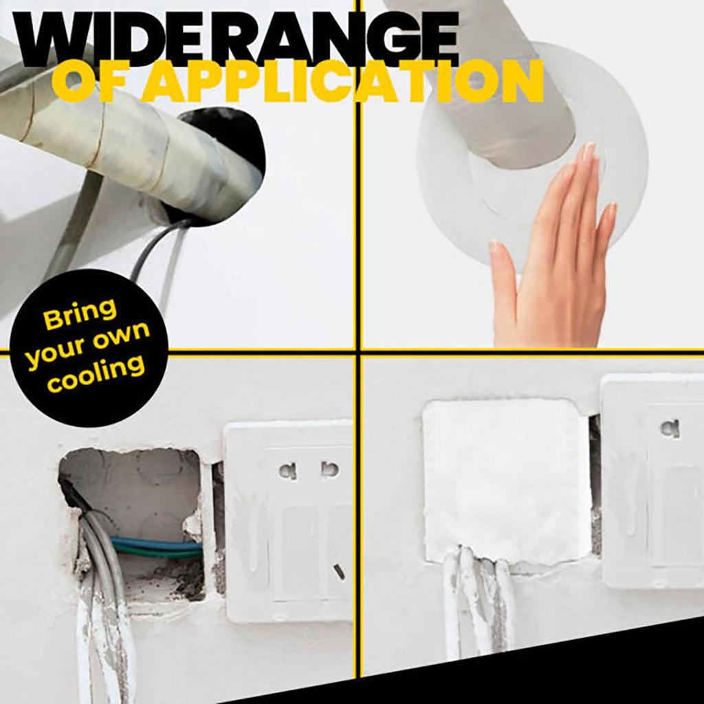 Клей для уплотнения отверстий для кондиционера, водонепроницаемая фиксированная плитка, пластилин, см. отверстие в стене