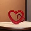 3D Valentine's Day Love Ornament Handicraft Heart Miniature Ornaments  Home Decor