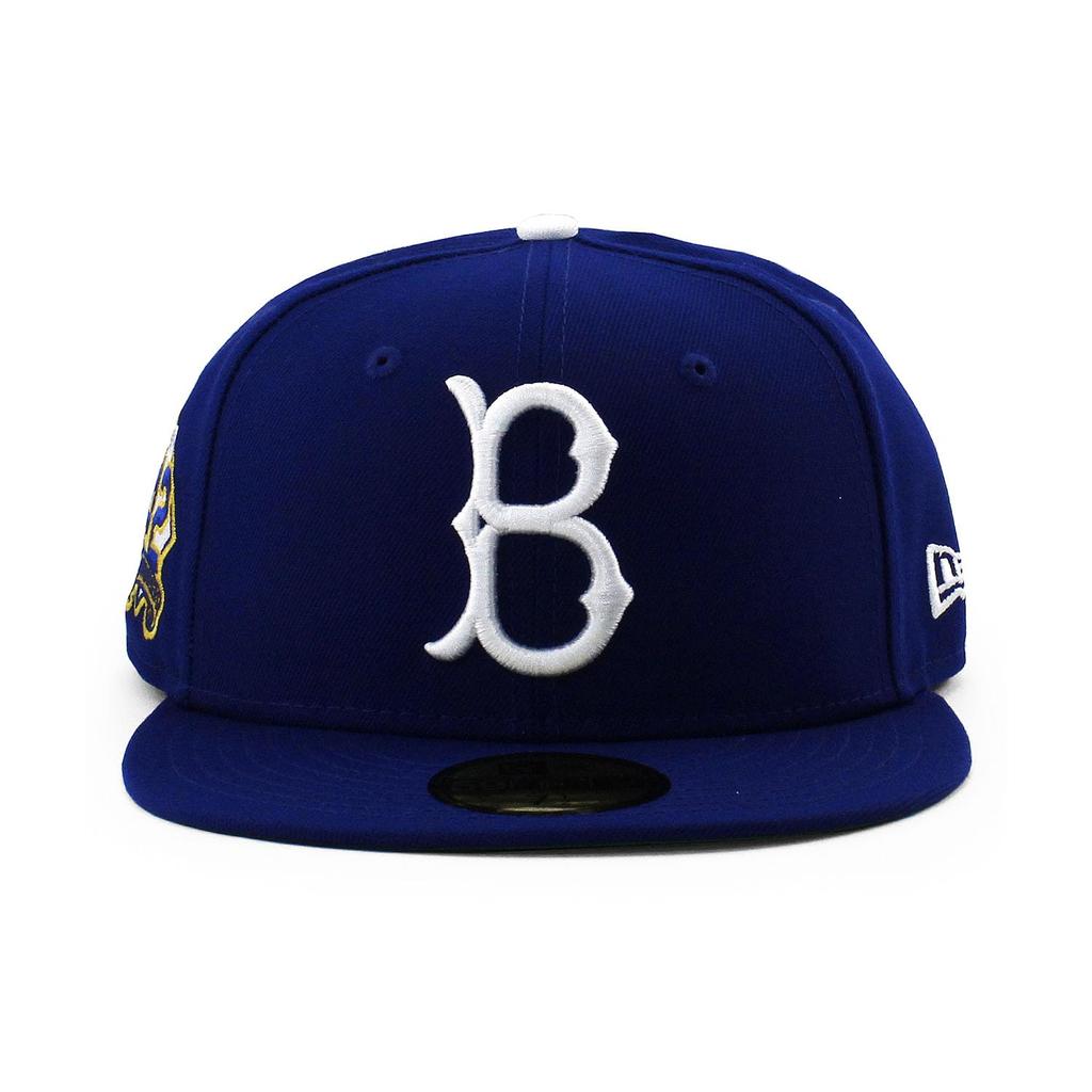2025 Модель кепки ко Дню Джеки Робинсона 59FIFTY Brooklyn Dodgers MLB ДЕНЬ ДЖЕКИ РОБИНСОНА КЕПКА С ПОДГОНКОЙ BROOKLYNS DODGERS 5950 Шляпа Р-р 8 [New Era] [Б/у]