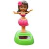 Ruzimiv Car Dashboard Decoration, Solar Powered Car Wobble Girl Figure, Waterproof Funny Wobble Figure, Weatherproof Table Ornament Desk Decor