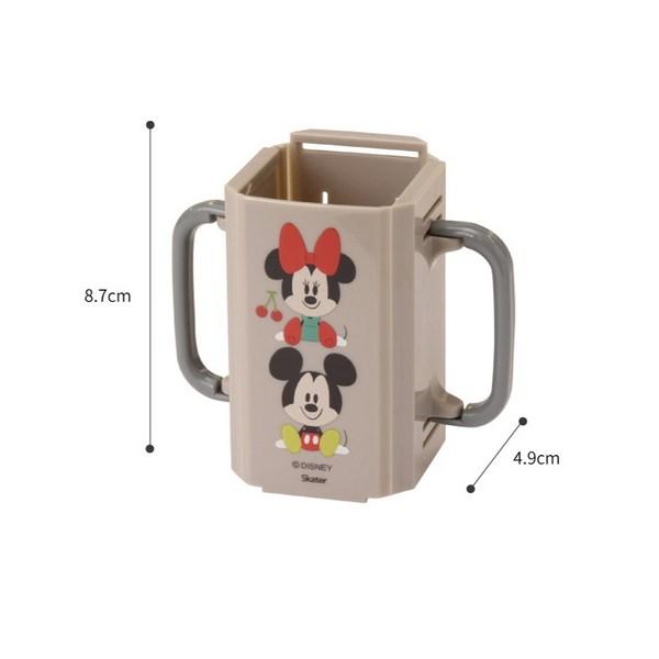 Складной тонкий набор подставок для напитков Skater Korea для малышей Jamie Loft, набор из 2 друзей Mickey & Minnie Friends + Mickey & Minnie Pooch Friends, разные цвета, 1 комплект