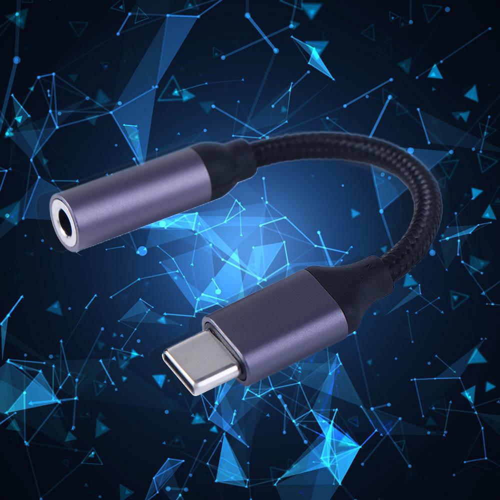 Converter Type C To 3.5mm Jack Headphones Adapter Digital Decoder Audio Adapter Earphone Amplifier