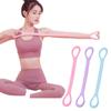 Устройство для растяжки в форме 8 для открытой спины, похудения плеч и тренировки спины. Лента для йоги, фитнеса и растяжки с эластичностью Yoga Elastics