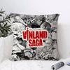 Vinland Saga Cushion Cover 1 Piece Short Plush Pillowcase, Soft And Washable, Mostly Used For Sofa, Car